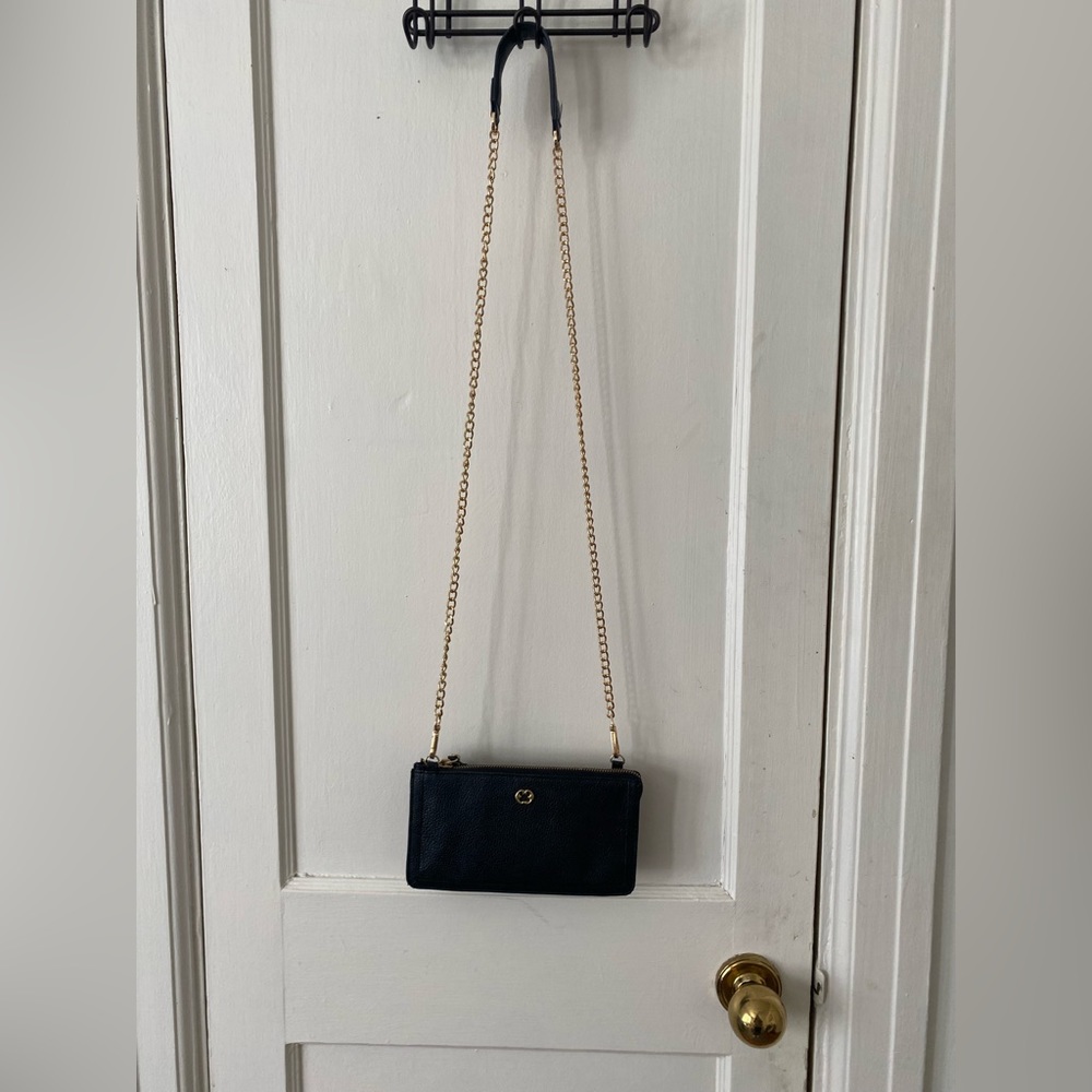 Black crossbody wallet/clutch